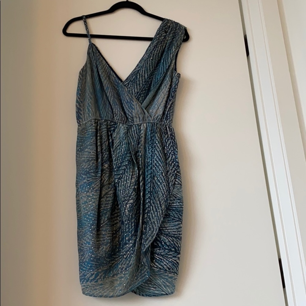 Gorgeous Charlie Jade Silk V-Neck Dress